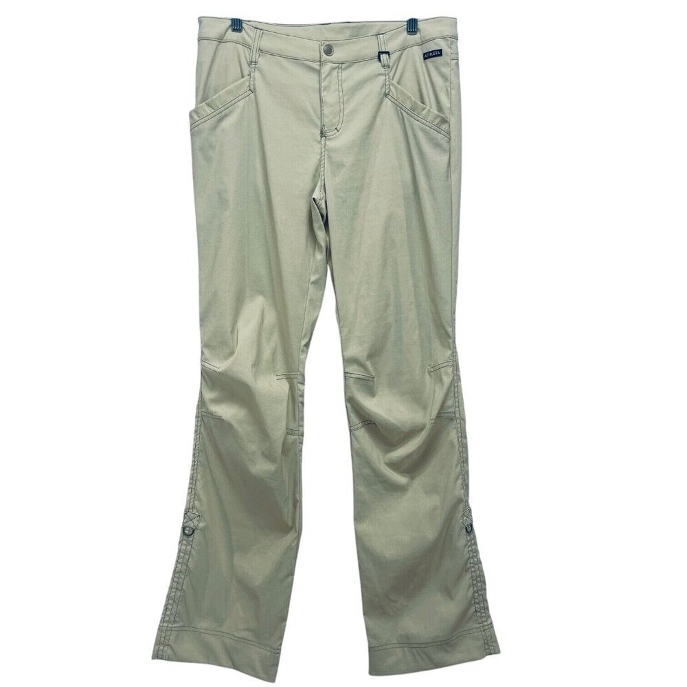 Athleta Pants Size 10T Women’s First Ascent Brown Nylon Hiking Pocket